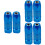 6Pièces Kit Embouts Graisse Bleu, Matériel En Acier Pour Usage Machine 7