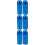6Pièces Kit Embouts Graisse Bleu, Matériel En Acier Pour Usage Machine 9