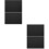 4Pièces Aluminium Robust Noires Pour Bricolage Atelier 8