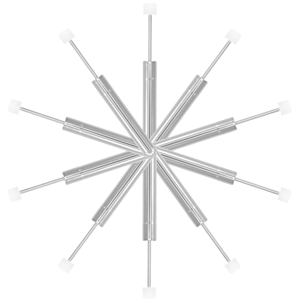 50Pcs Soft Close Trash Can Damper Silver Hydraulic Quiet Lid Closer 3644198123607