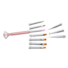 22Pcs Nail Drawing Brush Set Assorted Colors Ergonomic Nail Art Pens