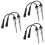 6Pièces Testeur Bougie Auto Plastique Fer Usage Et 8
