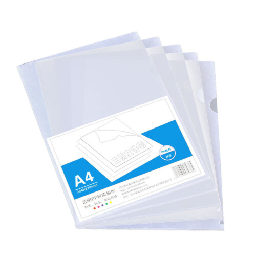 120Pcs Plastic Clipboard White Portable File Organizer with Easy Clip