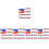 1000Pièces Toothpicks Bois Drapeaux Fruits Desserts Multicolores 7