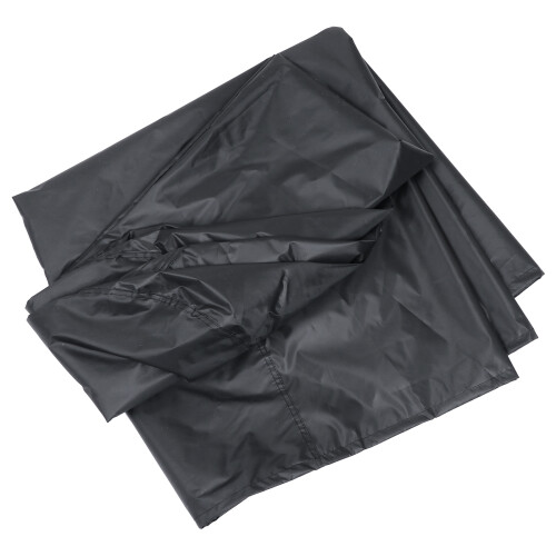 2Pcs Waterproof Barbecue Oven Cover Black Polyester Durable Shield