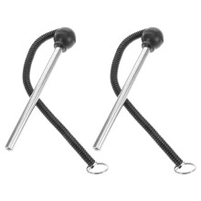4Pcs Versatile Black Weight Bench Pins for Home Fitness Equipment