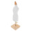 3Pcs Adjustable Half Body Mannequin with Wood Base for Sewing Practice 1