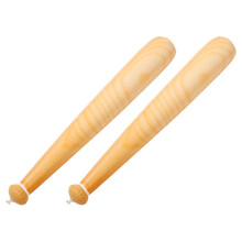 4Pcs Khaki PVC Blow Up Baseball Bats Inflatable Toys for Kids Playtime
