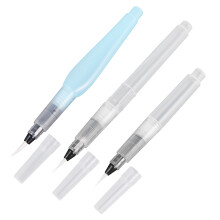 2Sets Schreib- Und Malpinsel-Set, Wasserfüllend, Farbenfroh, Robust