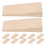 36Pcs Wooden Handle Wedges Light Brown Repair Tool 1