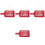 4Stk Doppelseitiges Holz Geschäftsschild Open Closed Rot Hängend 4