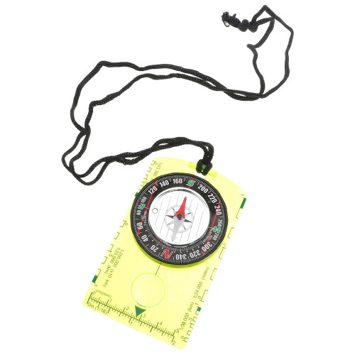 2Pcs High Precision Acrylic Compass for Camping Hiking Backpacking Use