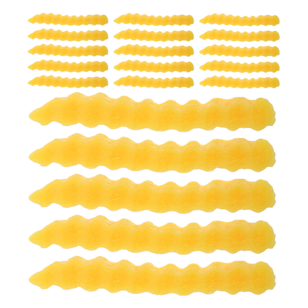 80Pcs Realistic Fake French Fries Pvc Toys For Home Party Decoration 3642825096263