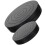 4Pcs Compact Black Clay Turntable Base for Cake and Pottery Workbench 2