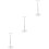 3Pcs Stainless Steel Adjustable Sign Display Stand for Posters 7