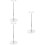 3Pcs Stainless Steel Adjustable Sign Display Stand for Posters 9