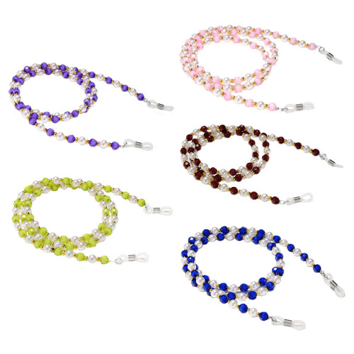 10Stk Beaded Eyewear Strap Brillenband