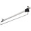 3Pièces Barre De Extensible Argenté Pour Rangement 1