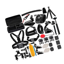 3Pcs Sports Camera Accessories Set Floating Stick Tripod Car Mount Kit