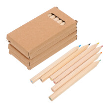 Mini Wood Colour Pencil Set Assorted Colors for Detailed Drawing