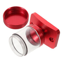 3Pièces Coupe Huile Aluminium Rouge Pour Usage Urbain