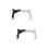 2Pcs Durable Quilting Ruler Handle Multi Color Abc PVC for Safe Use 9