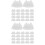 50Pcs White Plastic Baseball Cap Inner Supports Hat Display Holders 7