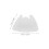 50Pcs White Plastic Baseball Cap Inner Supports Hat Display Holders 10