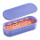 3Pcs Makeup Brush Cleaner Boxes Purple +pp Compact Home Organizer 2