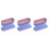 3Pcs Makeup Brush Cleaner Boxes Purple +pp Compact Home Organizer 6