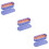 3Pcs Makeup Brush Cleaner Boxes Purple +pp Compact Home Organizer 11