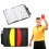 4Sets Professionele Zwarte Scheidsrechterskaarten Set Met Clip En 11
