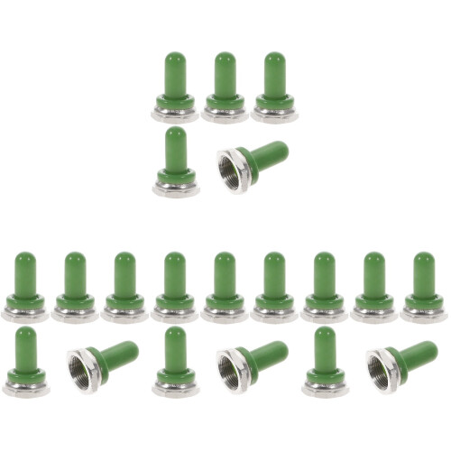 20Pcs Light Green Silicone Toggle Protection Covers for 1