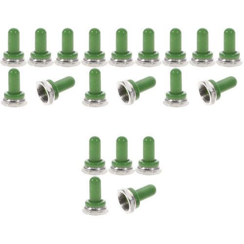 20Pcs Light Green Silicone Toggle Protection Covers for 2