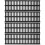 4Pièces Couvercle Drainage Extérieur Noir En 10