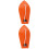 2Pcs Red Fishing Plastic Dive Boards Adjustable Planer Trolling Tools 7