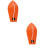 2Pcs Red Fishing Plastic Dive Boards Adjustable Planer Trolling Tools 8