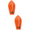 2Pcs Red Fishing Plastic Dive Boards Adjustable Planer Trolling Tools 9
