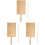 3Ensembles Accessoires Pâtes Bois Khaki Gnocchi Conviviale 4