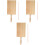 3Ensembles Accessoires Pâtes Bois Khaki Gnocchi Conviviale 5