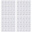 400Pcs Nail Foil Sheets Silver Gel Removal Kit for Nails Home Use 5