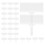 120Pcs White Plastic Bin Label Holders for Wire Shelving and Storage 1