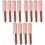12Pièces Pinceaux Silicone Rose Pour Rouge À 5