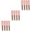 12Pièces Pinceaux Silicone Rose Pour Rouge À 7