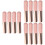 12Pièces Pinceaux Silicone Rose Pour Rouge À 8