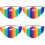 4St Multikleuren Stoffen En Baard Cosplay Feest 5
