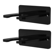 6St Wandmontage Bat Houder Zwart Voor Honkbal En Softball Bats