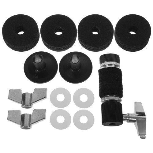 3Ensembles Ensemble Accessoires Feutrine Batterie Noires Pour Jeu Durable 1