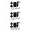 3Ensembles Ensemble Accessoires Feutrine Batterie Noires Pour Jeu Durable 10