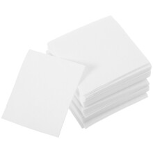 200Stk Weiße Keramikfaser Papier Dichtung Hochtemperatur Isolierung